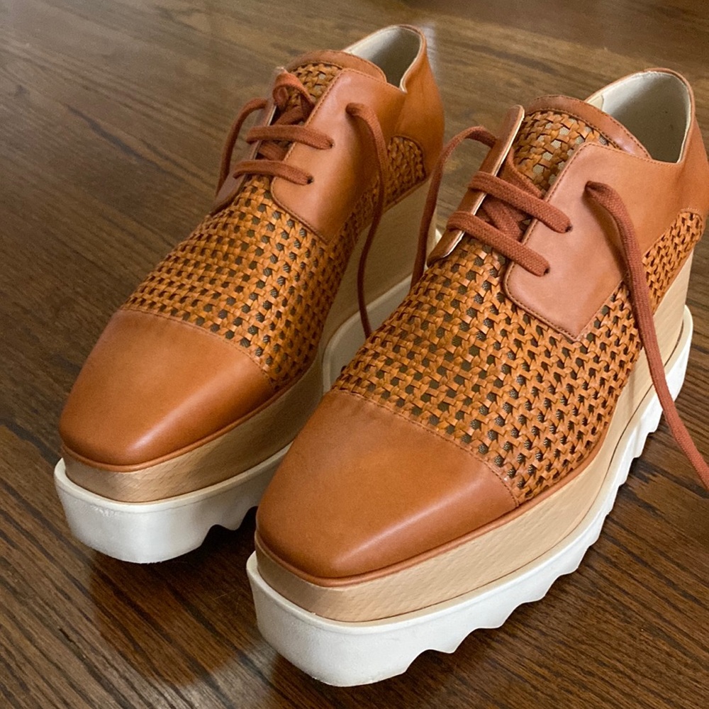 STELLA MCCARTNEY iconic Elyse platforms! Size 38.5